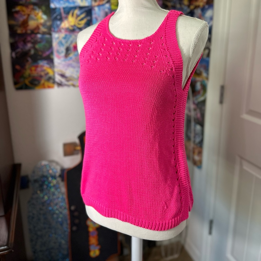 Lilly Pulitzer Hot Pink Knit Top